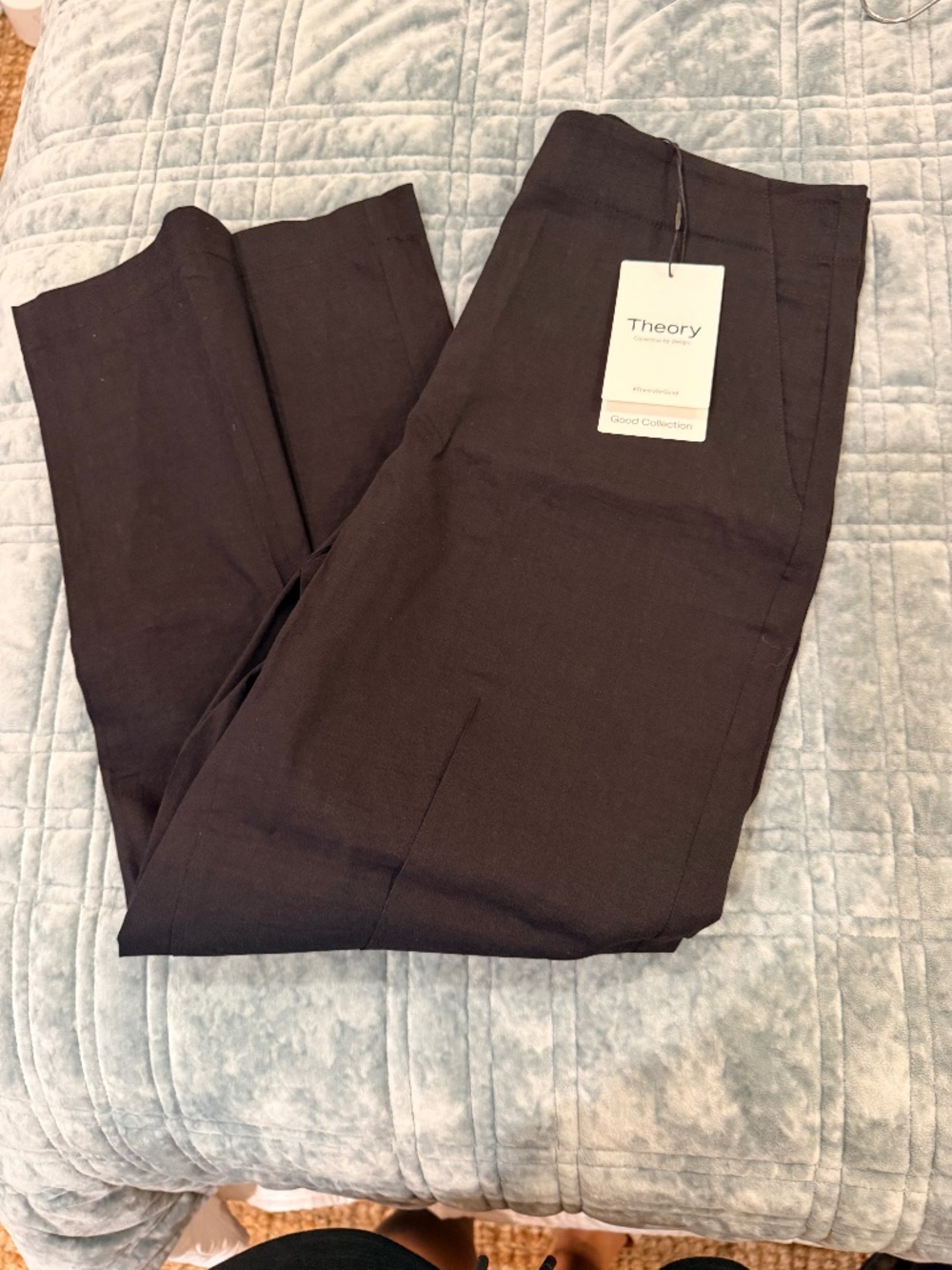 Theory BNWT Wide Leg Tailored Pants - Size US 4